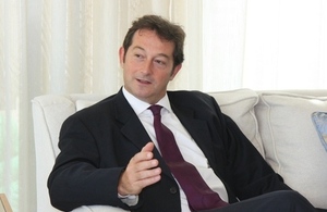 Nicholas Hopton, British Ambassador to Qatar