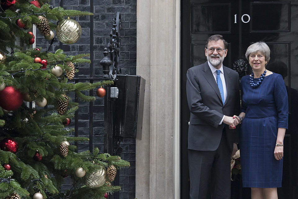 PM meeting with Prime Minister Rajoy: 5 December