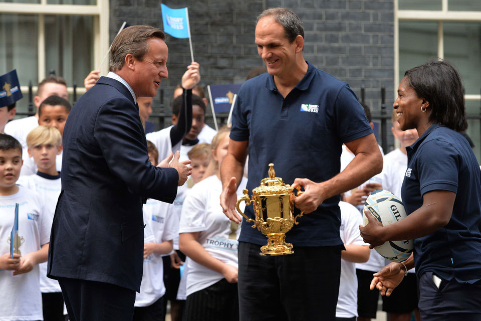 Rugby World Cup 2015: Prime Minister's message