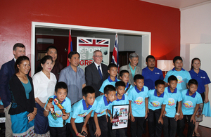 Reception of Lao Rugby Junior Nagas