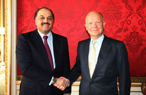 The Foreign Secretary today met the Foreign Minister of Qatar, Dr Al Attiyah, at Lancaster House