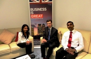 Chevening crisp fellows meeting the High Commissioner