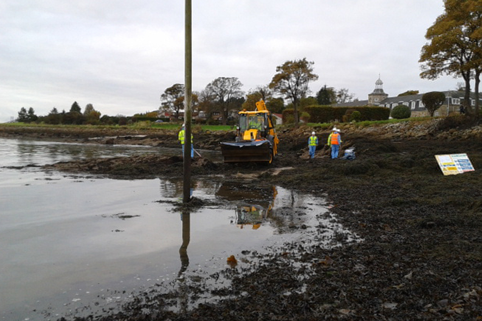 MOD publishes options report for future management of Dalgety Bay