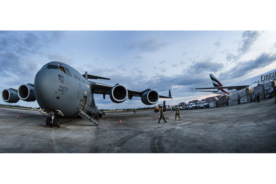 The C-17 at Cebu Airport 