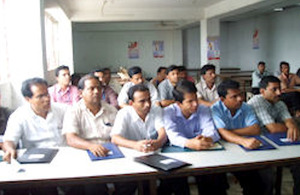 Orientation workshop for garment factory managers and workers