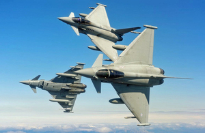 RAF Typhoon aircraft to visit Japan