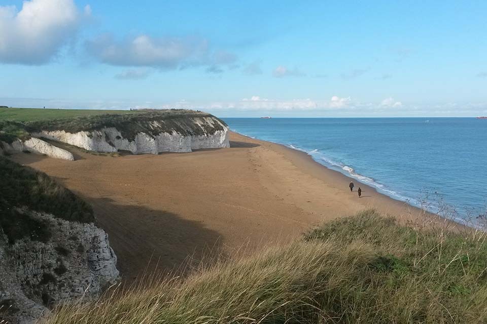 England Coast Path in Kent: two steps forward