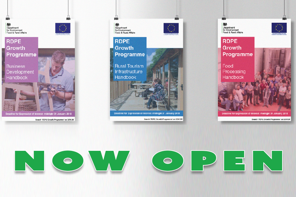 £120 million available to support growth in rural areas