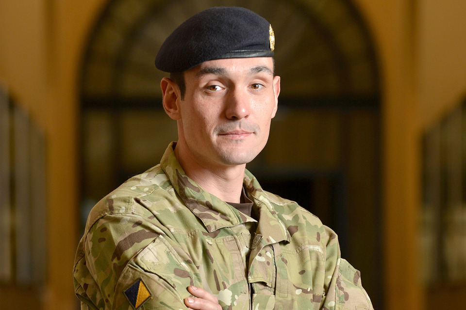 Queen's Gallantry Medal for courageous bomb disposal soldier