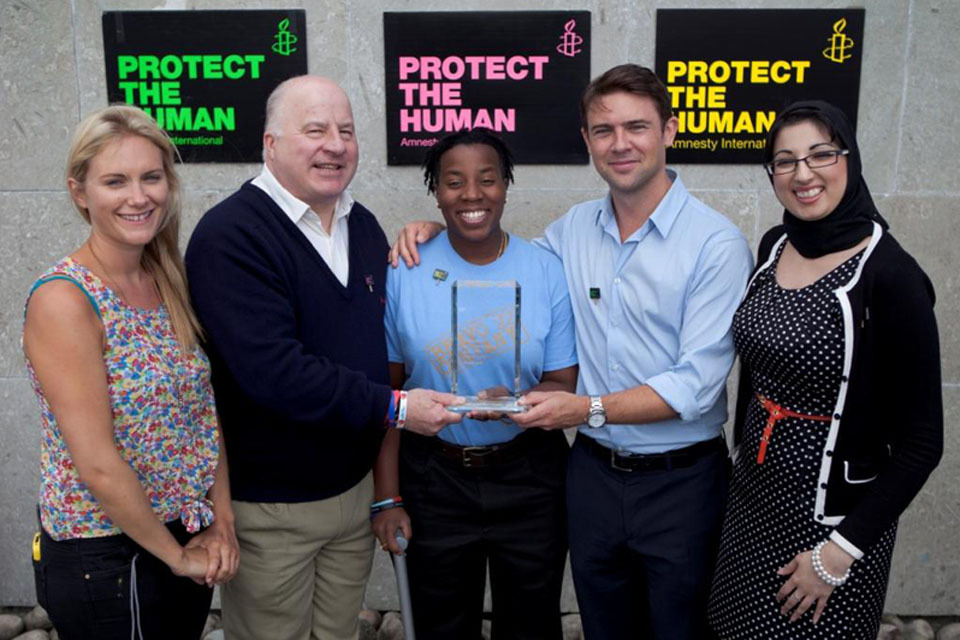 Armed Forces play wins theatre award