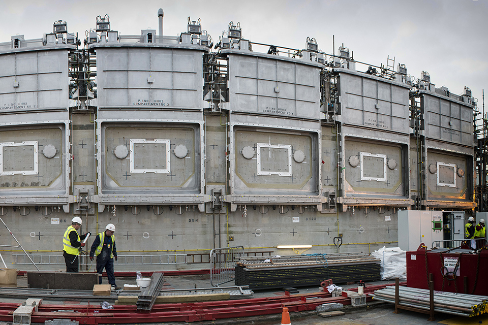 Sellafield's magnificent six now in place