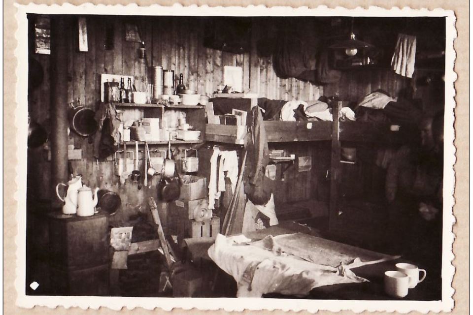 The inside of a prisoner’s room at Oflag VIIIF, Copyright IRIC, all rights reserved