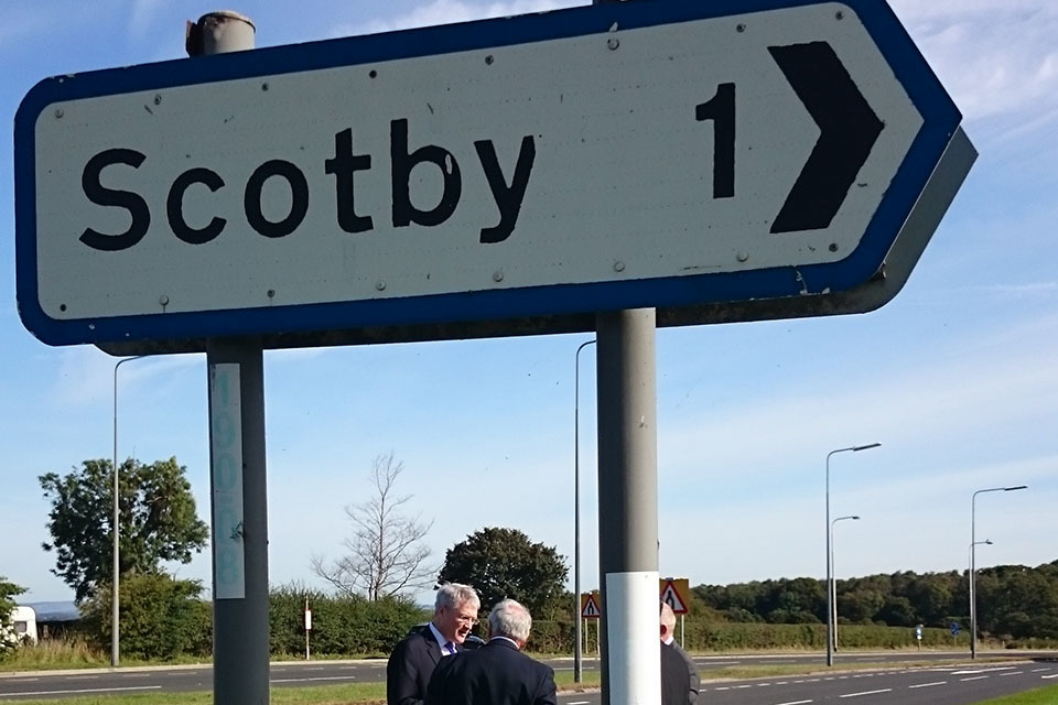 Roads Minister sees plans for investment in the north