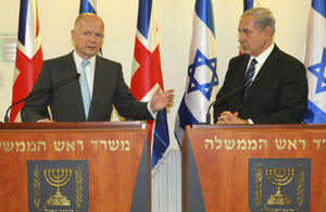 Foreign Secretary and Prime Minister Netanyahu