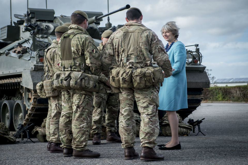 Prime Minister's Christmas 2016 message to the Armed Forces