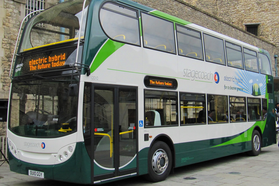 £3 million green bus funding to help clean up town and city air