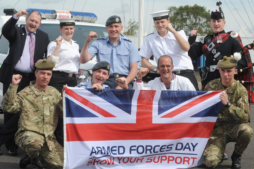 100 days until Armed Forces Day
