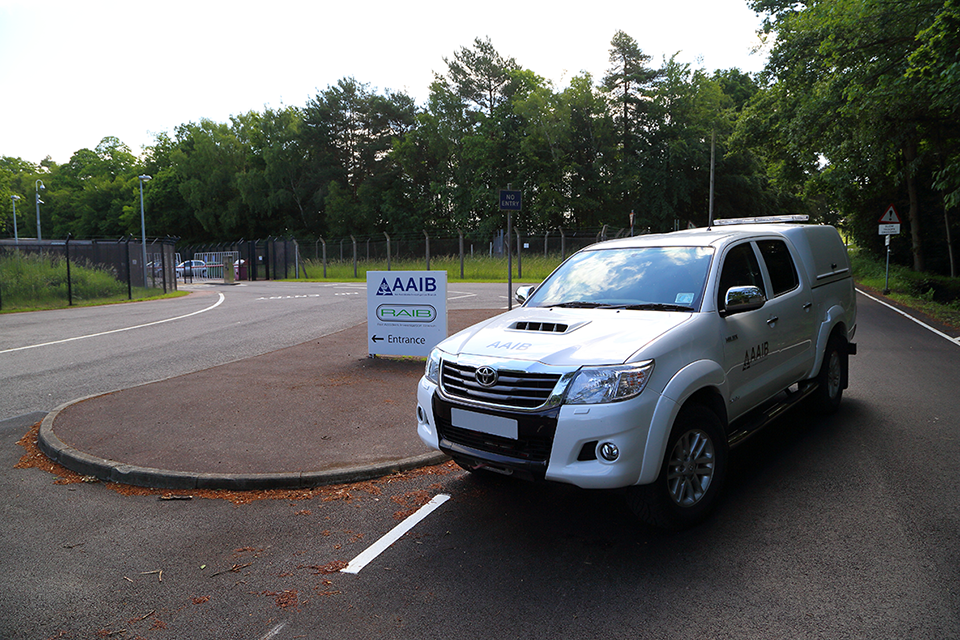 The AAIB has sent a team to Bourn, Cambridgeshire