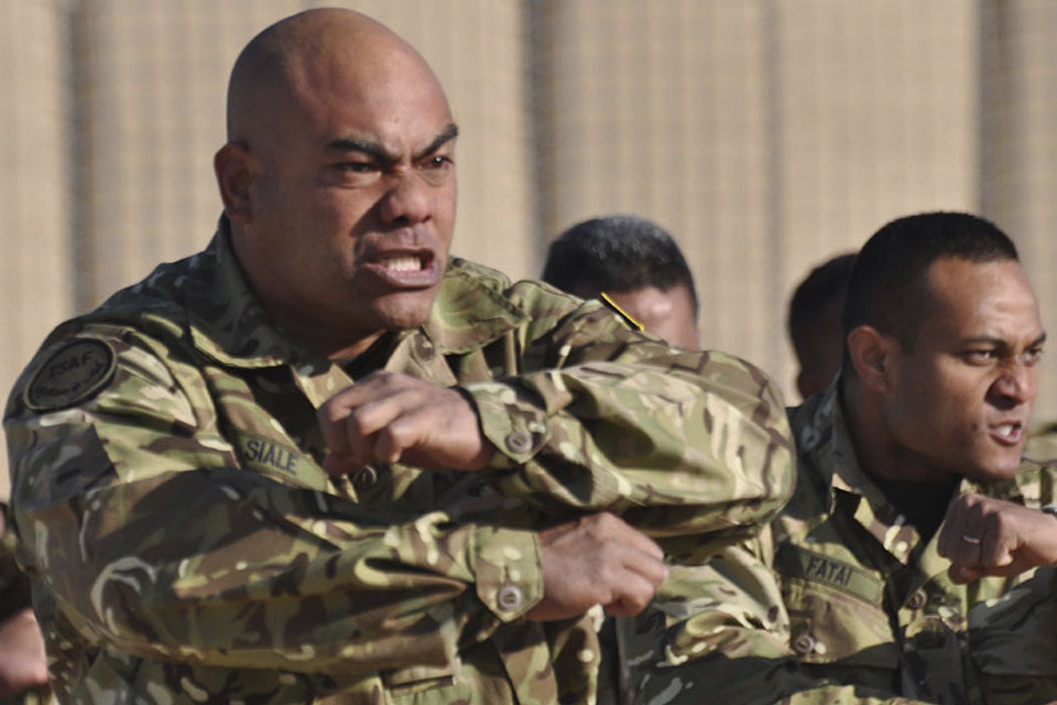 Tongans handover to new contingent in Camp Bastion