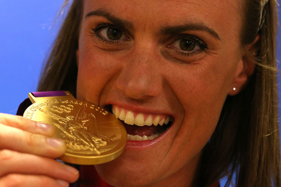 Olympic gold for Army's Heather Stanning