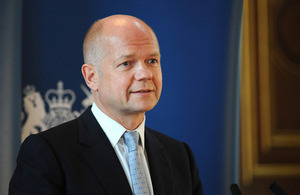 UK Foreign Secretary William Hague arrives in Pakistan on an official visit.