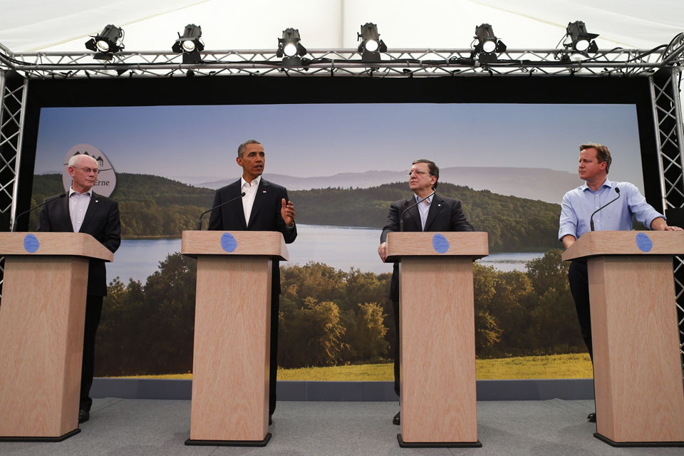 G8 Summit: negotiations for historic EU US trade deal announced