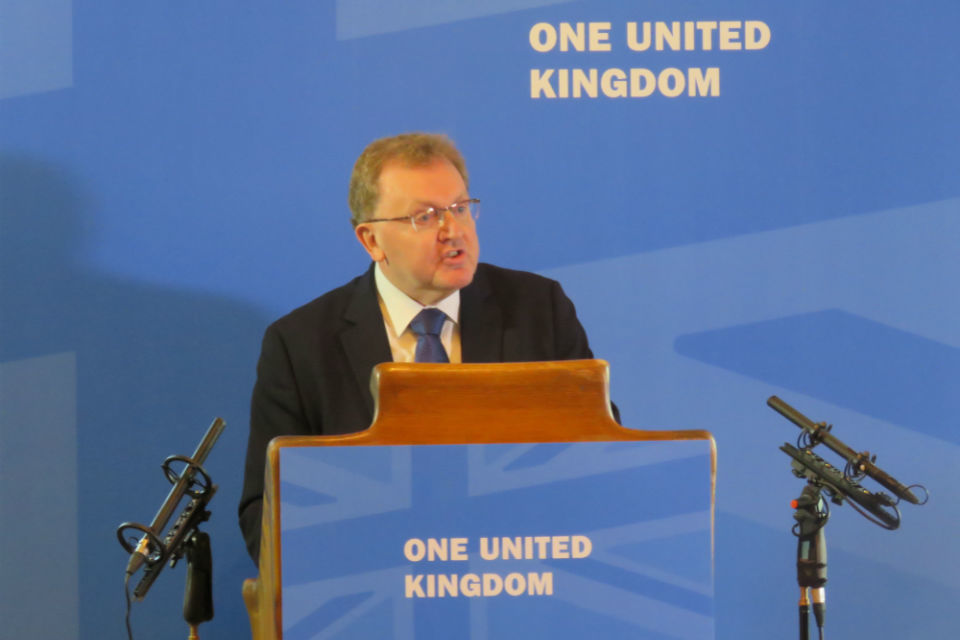David Mundell: Devolution in Scotland - the next great debate speech