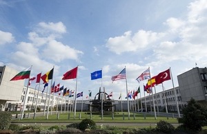 NATO HQ entrance