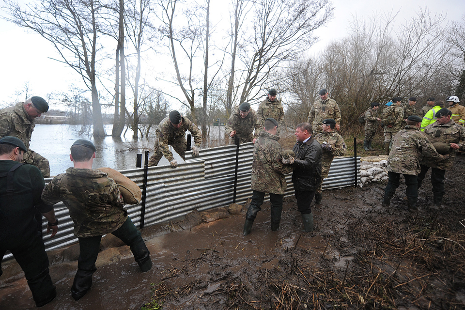 Reserves deployed to bolster flood relief efforts