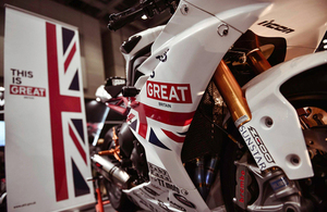 Sport is GREAT: UK shines at Tokyo Motorcycle Show 2014