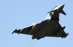 Meteor missile system on a Typhoon aircraft (stock image) [Picture: Copyright Eurofighter, Bryan Walsh]