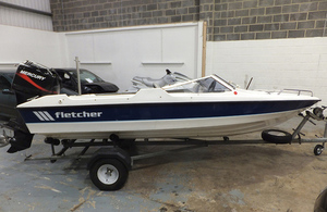 Fletcher 155 speedboat