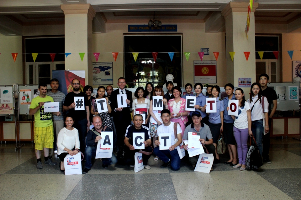 Contest participants and jury members call for #TimeToAct