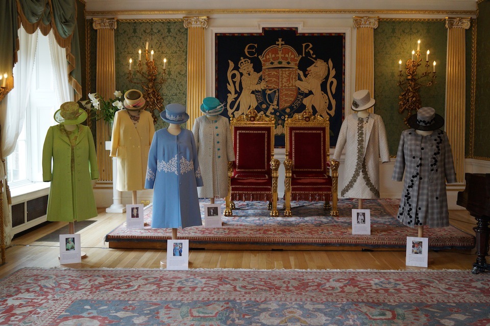 Royal fashion exhibition opens at Hillsborough