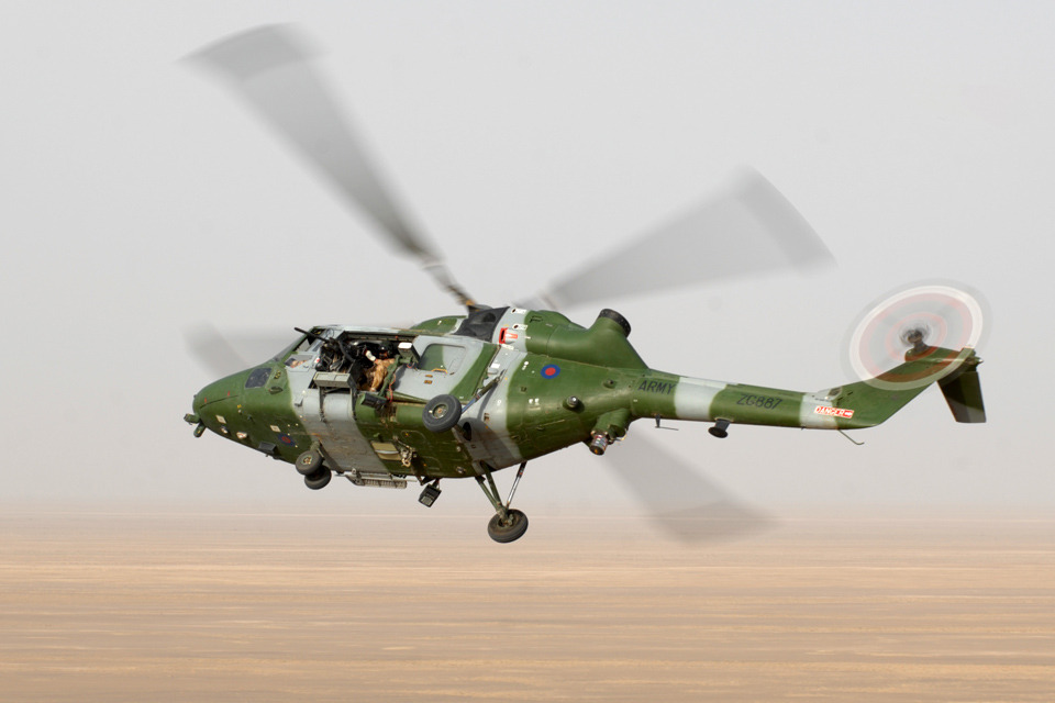 Royal Navy Lynx crews leave Helmand for last time