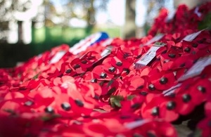 Ministers for the UK Government in Wales to mark Remembrance Day