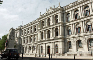 The Foreign Office, King Charles Street: Crown Copyright.
