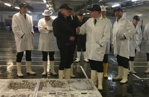 Peterhead fish market