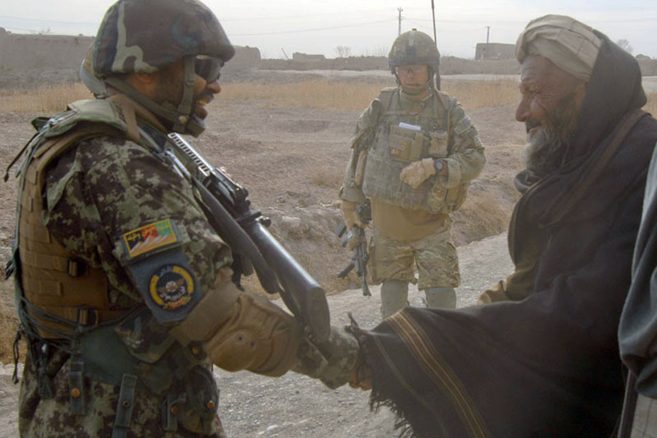 RAF Regiment conducts first joint patrols in Afghanistan