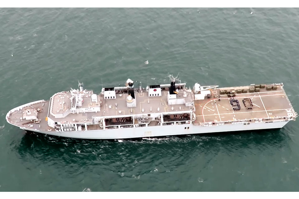 Troops wish The Queen a happy 90th birthday