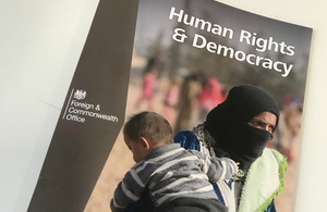 Human Rights and Democracy Report front cover