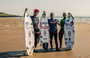 SA Surfers in the UK