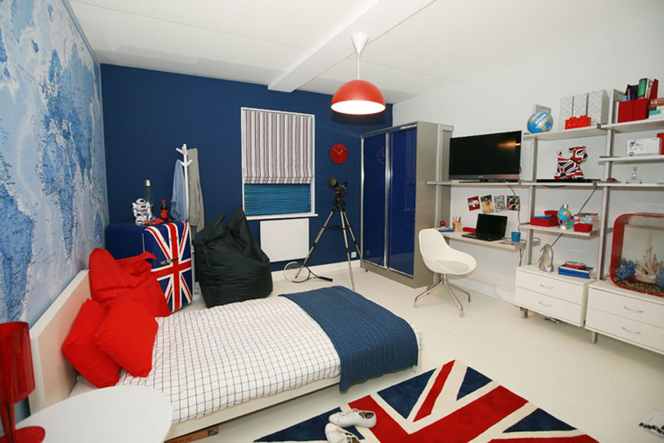 Bedroom designed for youth at this year's Ideal Home Show