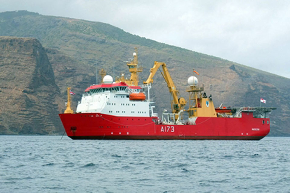 Protector remembers wartime tanker with service in St Helena