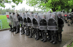 Members of the European Union Force training with the Bosnian armed forces in Banja Luka (library image) [Picture: Major Alexander Kogard, EUFOR]