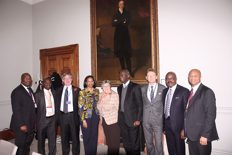 Governor Fashola meeting UK power company representatives