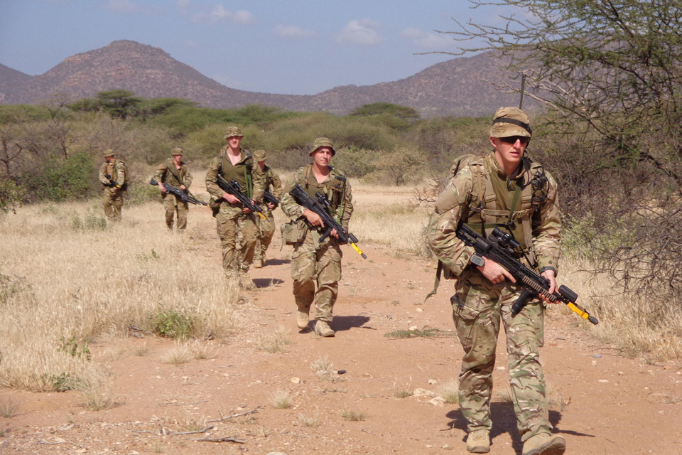 Queen's Dragoon Guards put to the test in Kenya