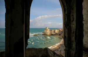 View of Mogadishu fishing harbour AU-UN IST PHOTO / STUART PRICE