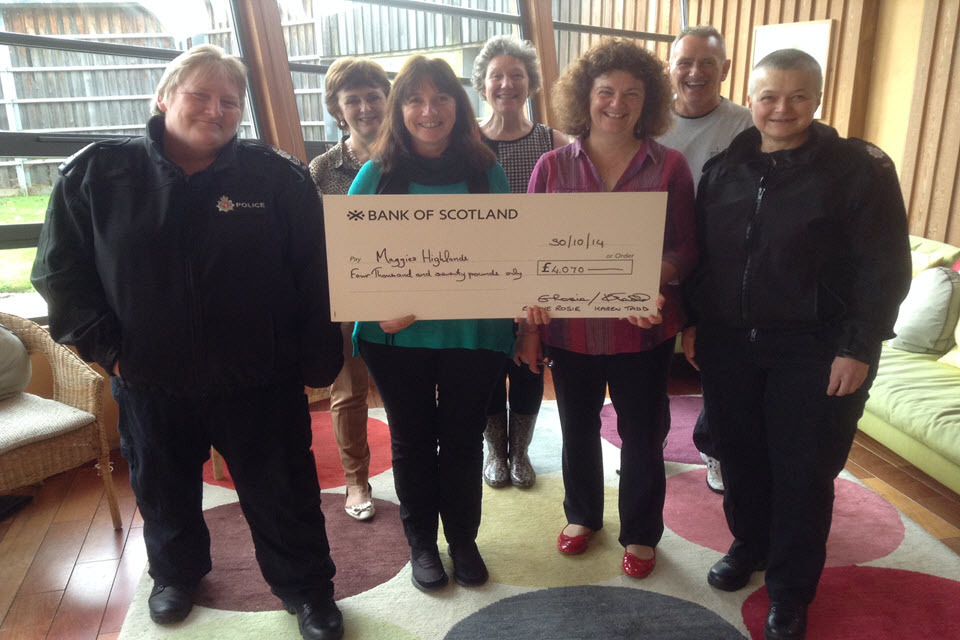 CNC officer has a close shave and raises thousands for charity