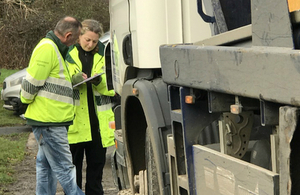 Checking right waste, right place